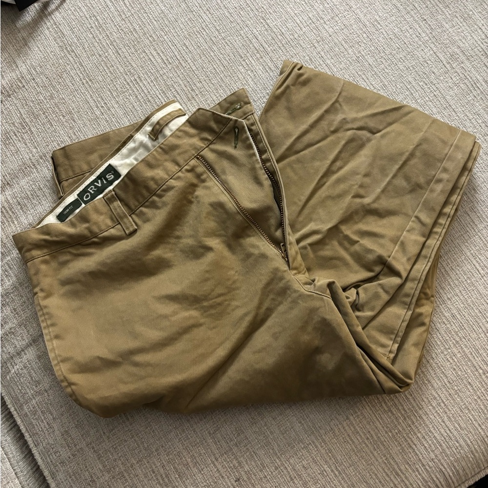 Orvis Men's Brown Chinos